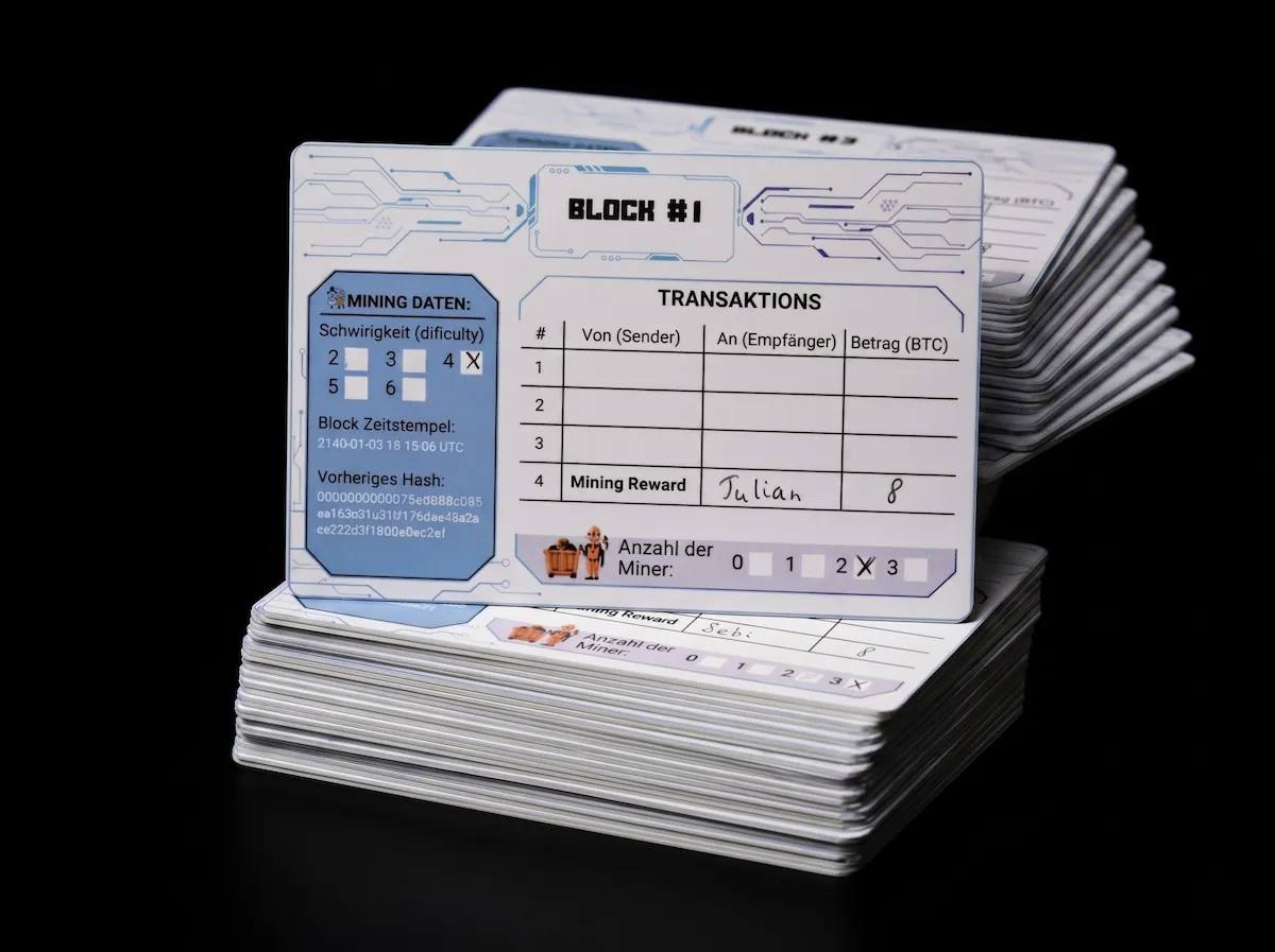 Blockchain Blöcke