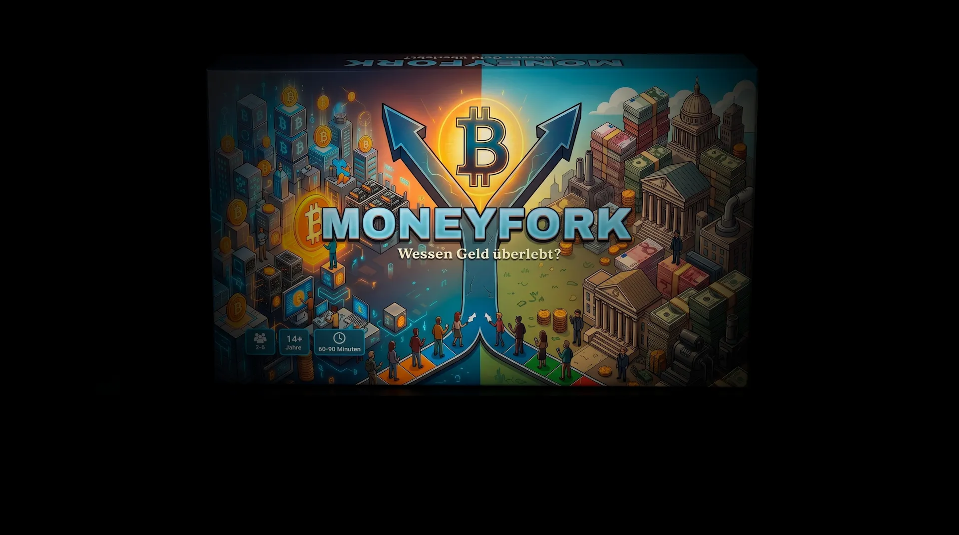 MONEYFORK Brettspiel Box